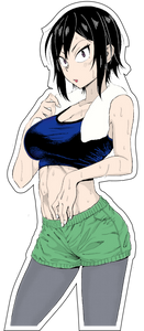 Hitomi-Chan hits the gym!