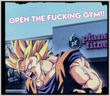 OPEN THE FUCKING GYM